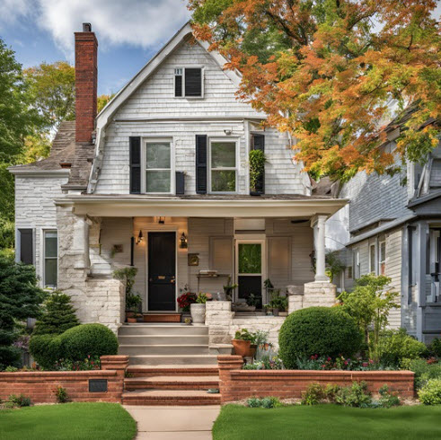 A suburban St. Louis home with a "For Sale" sign, symbolizing smart pricing strategies for a faster sale.